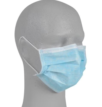 Medisch mondkapje Abena type IIR -  blauw (doos à 50 stuks)