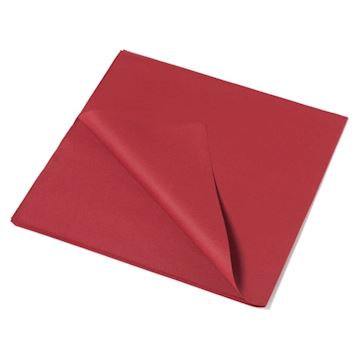 Tafellaken Airlaid 80 x 80 cm - bordeaux (25 stuks)