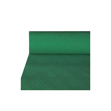 Tafellaken Damast 120 cm x 50 meter - groen