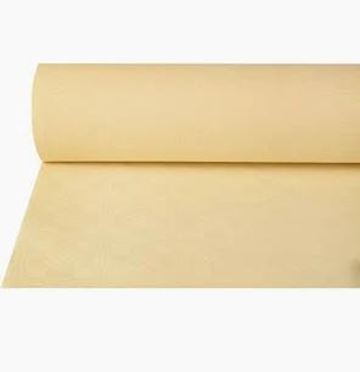 Tafellaken Damast 120 cm x 50 meter - crème