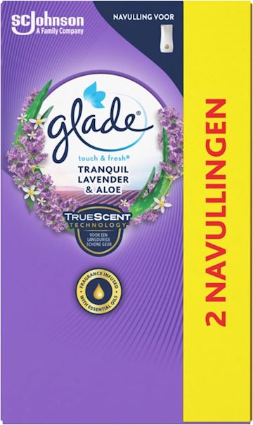 Navullingen Glade Touch & Fresh - lavendel & aloë