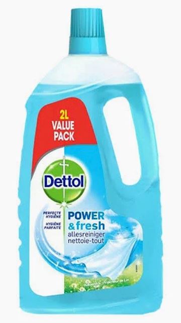 Allesreiniger Dettol Power & Fresh Katoenfris (4 liter)