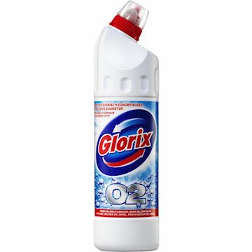 Sanitairreiniger Glorix O2 zonder bleek (fles à 750 ml)