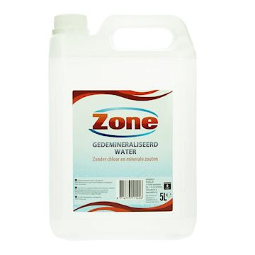 Gedemineraliseerd water Zone (can à 5 liter)