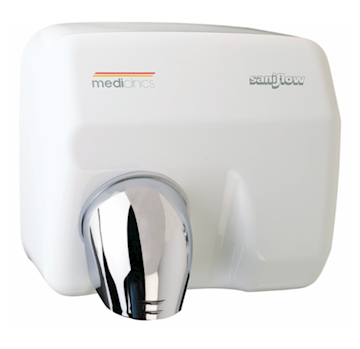 Handendroger automatisch Mediclinics  E05A (Saniflow) - wit
