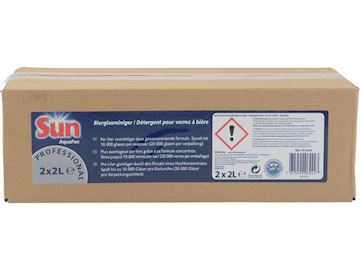 Bierglasreiniger/spoelglansmiddel Sun Aquafox (2 x 2 liter)