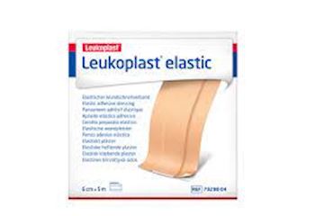 Wondpleister Leukoplast elastisch 5 meter x 6 cm