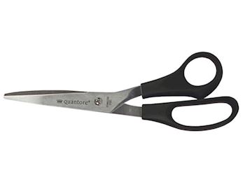 Schaar Quantore 210 mm met soft grip - zwart