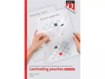 Lamineerhoes Quantore A4 2x75 micron 216 x 303 (100 stuks)
