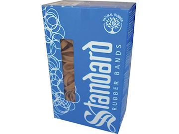 Elastiek 18 Standard 80 x 1.5mm 500gram - bruin (1660 stuks)