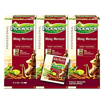 Thee Pickwick Minty Morocco (3 x 25 zakjes à 1,5 gram)
