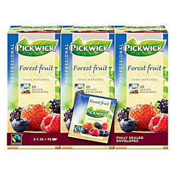 Thee Pickwick Forest Fruit  (3 x 25 zakjes à 1,5 gram)