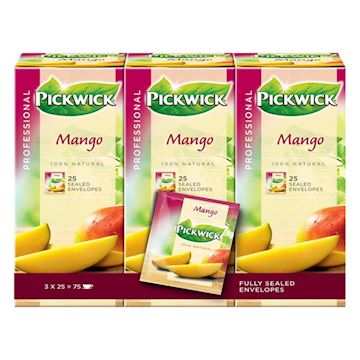 Thee Pickwick Mango (3 x 25 zakjes à 1,5 gram)