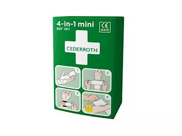 Bloedstopper/bloedstelpend verband Cederroth Mini 4-in-1
