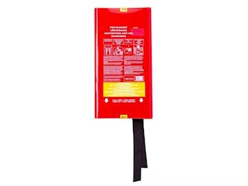 Blusdeken FixFirst 120 x 180 cm - rood