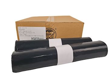 Afvalzak LPDE T70 70 x 110cm - grijs  (10 rollen à 20 stuks)