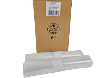 Afvalzak LPDE T70 80 x 110cm - transparant 10 rol à 20 stuks