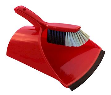 Stofblik set Jumbo 38 x 28cm - rood