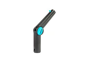 Hoekadapter Moerman universeel - grijs/aquablauw