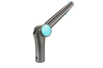 Hoekadapter Moerman Dr. Angle - grijs/aqua blauw