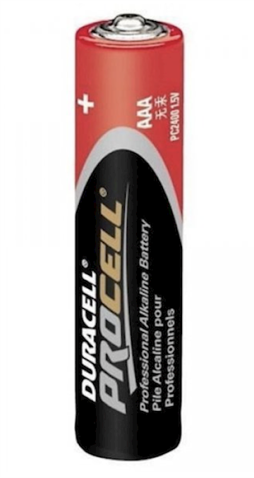 Batterij AAA Duracell Procell LR03 potlood (per stuk)