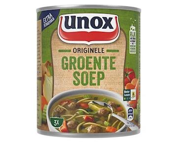 Stevige groentesoep Unox (6 blikken à 800ml)