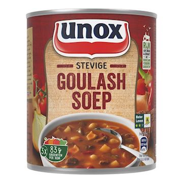 Stevige goulashsoep Unox (6 blikken à 800 ml)
