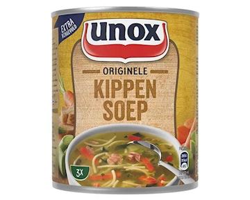 Originele kippensoep Unox (12 blikken à 800 ml)