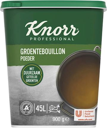Groentebouillon poeder Knorr (bus à 900 gram)