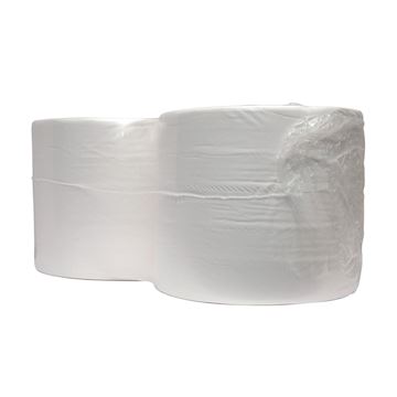 Industriepapier 2-laags cellulose 26,5cmx380mtr(pak à 2 rol)