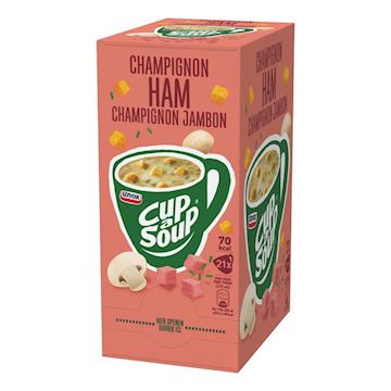 Champignon ham Unox Cup-a-Soup (21 zakjes)