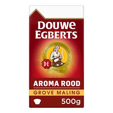 Grove maling koffie DE Roodmerk (6 pak à 500gram)