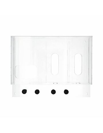 Wandhouder CMT Acryl 3-vaks 505x380mm