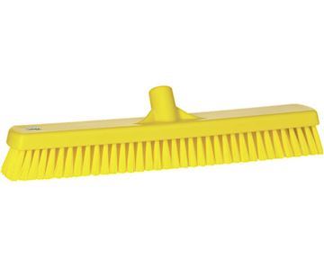 Vloerschrobber (hard) Vikan 47cm - geel