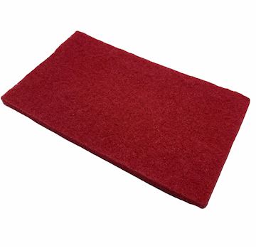 Vloerpad Cleanfix Edgefix 40 x 25cm - rood