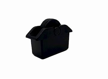 Wiel + houder wateruigmond Cleanfix 37cm