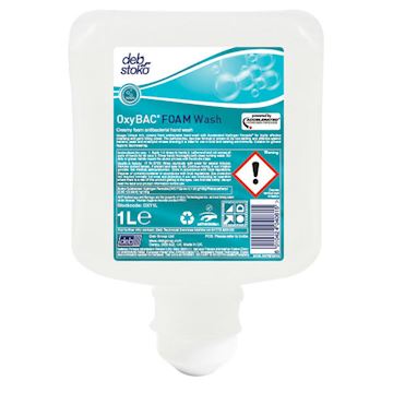 Handzeep Deb OxyBac Foam Wash - NL (flacon à 1 liter)