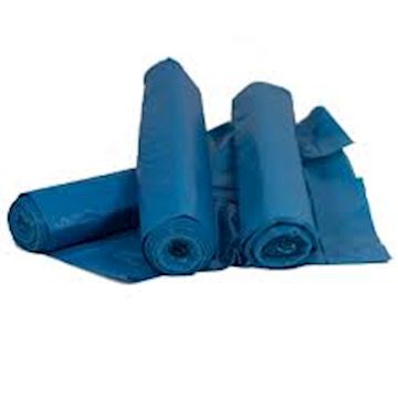 Afvalzak LDPE T35 70 x 90 cm - blauw (20 rollen à 15 stuks)
