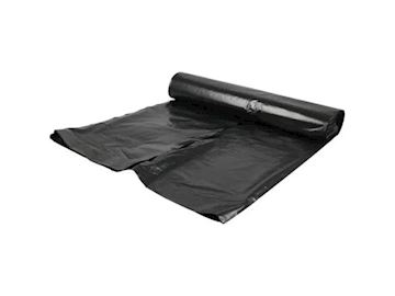 Afvalzak LDPE T50 met trekband 70 x 100 cm - zwart (10 x 20)