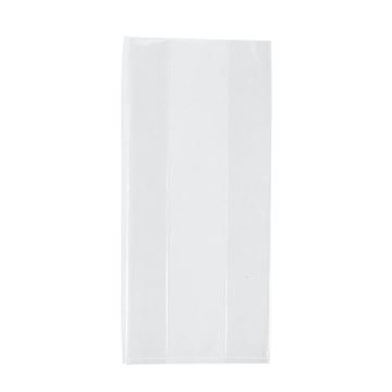 Harmonikazak LDPE T20 10/4 x 27cm transparant (1000 stuks)
