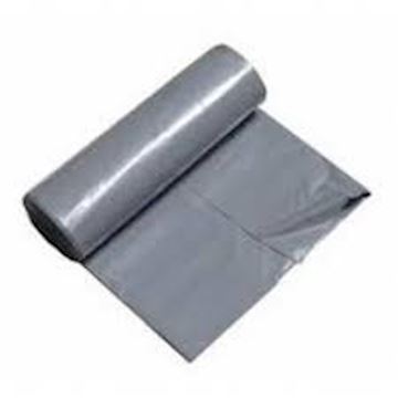 Afvalzak HDPE T40 90 x 120cm - grijs (10 rollen à 25 stuks)