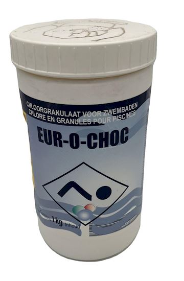 Chloorgranulaat Eur-O-Choc (pot à 1 kg)