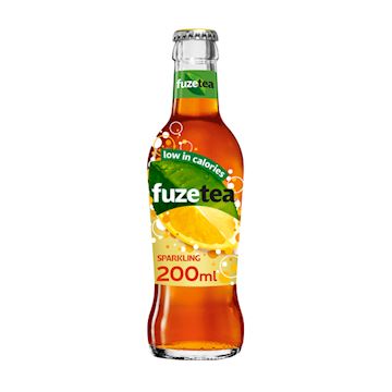 Fuze Tea Sparkling black tea (krat met 24 flesjes à 20 cl)