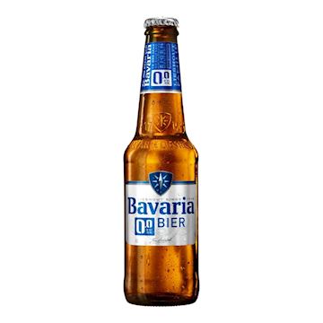 Alcoholvrij bier Bavaria  0.0%  (krat met 24 flesjes à 30cl)