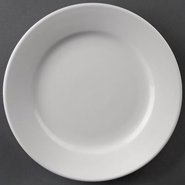 Athena Hotelware borden met brede rand 20,2cm 2 st.