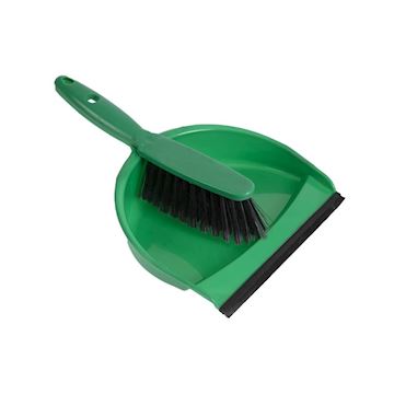 Handveger en blik Jantex 25 x 26 x 34cm - groen