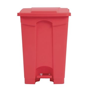 Afvalbak Jantex 45 liter - rood