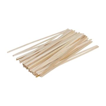 Berkenhouten roerstaafjes Fiesta 19cm (pak à 1000 stuks)
