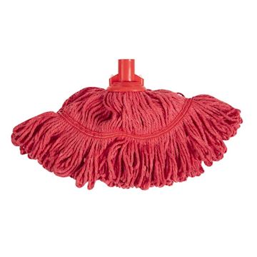 Antibacteriële mop Jantex Bio Fresh - rood