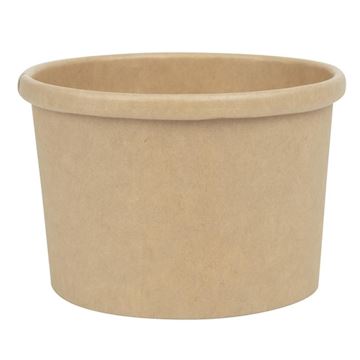 Soepkommen (kraft) Colpac recyclebaar 225ml (500 stuks)